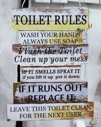 Family Rules Wall Hanger